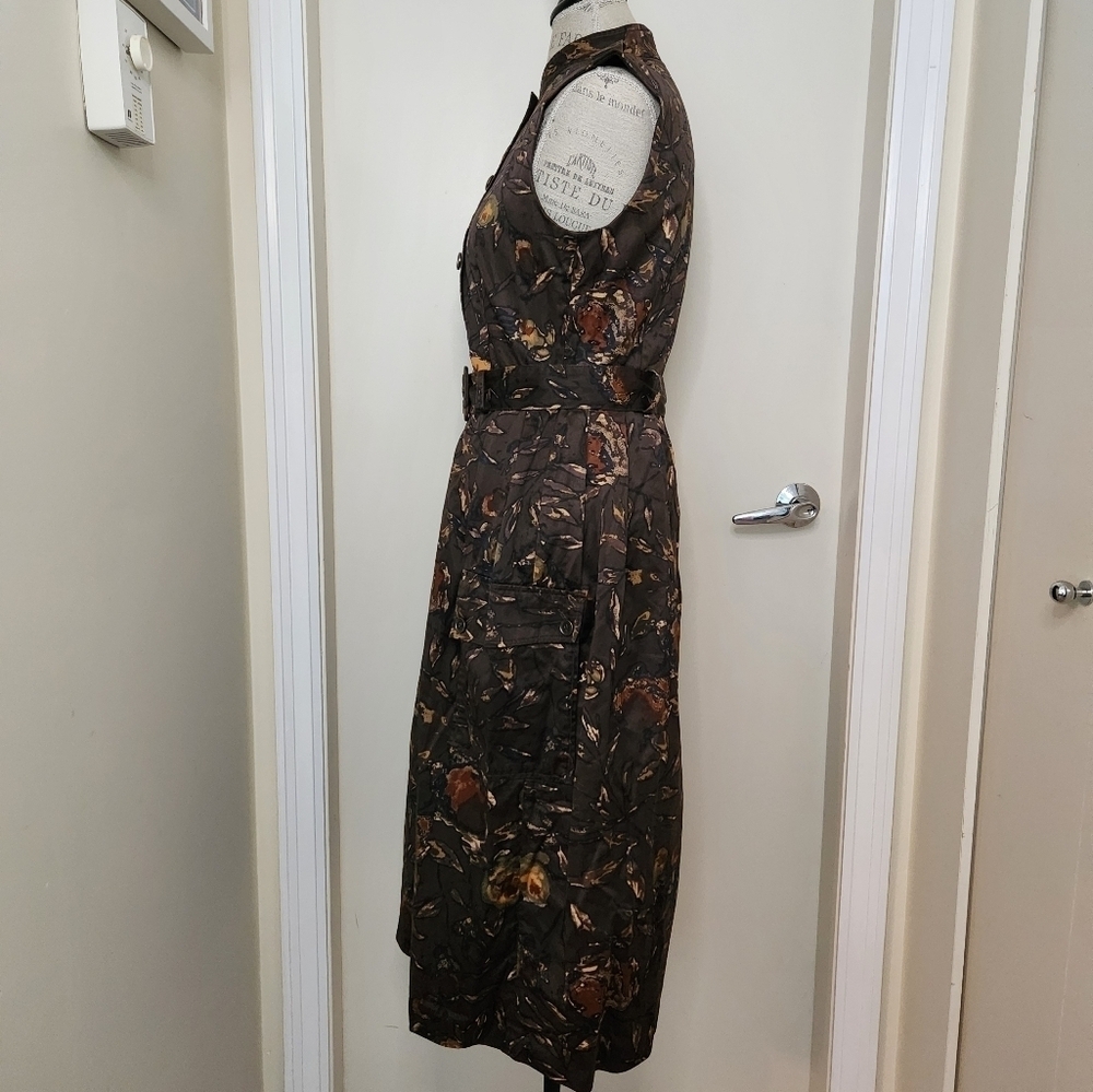 Vintage LL Bean belted midi dress - Picture 2 of 15